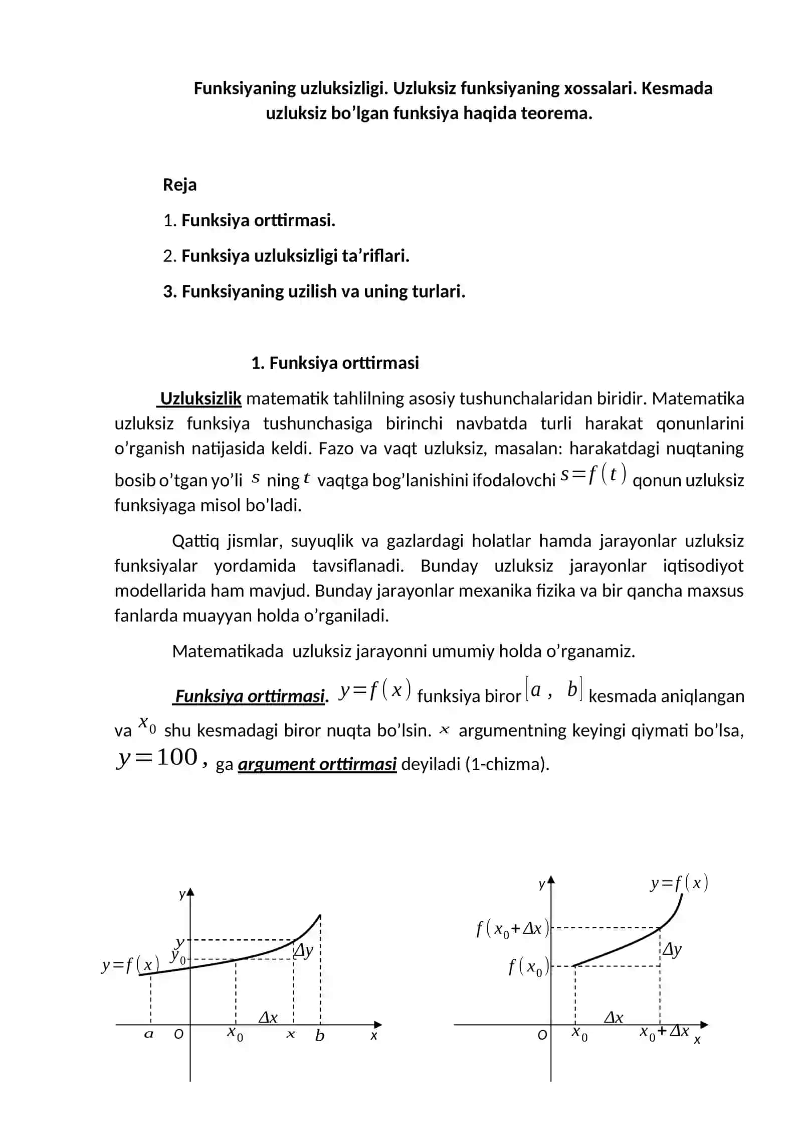 MATEMATIK ANALIZ (oliy matematika) 2