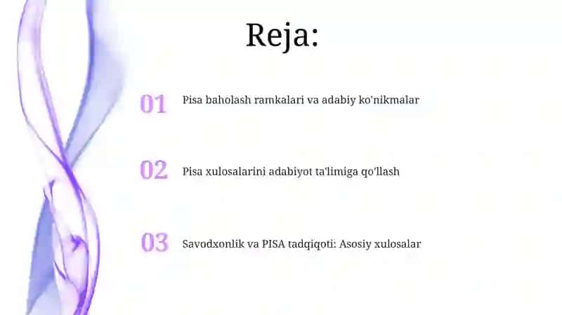 PISA tadqiqoti: Asosiy xulosalar 2