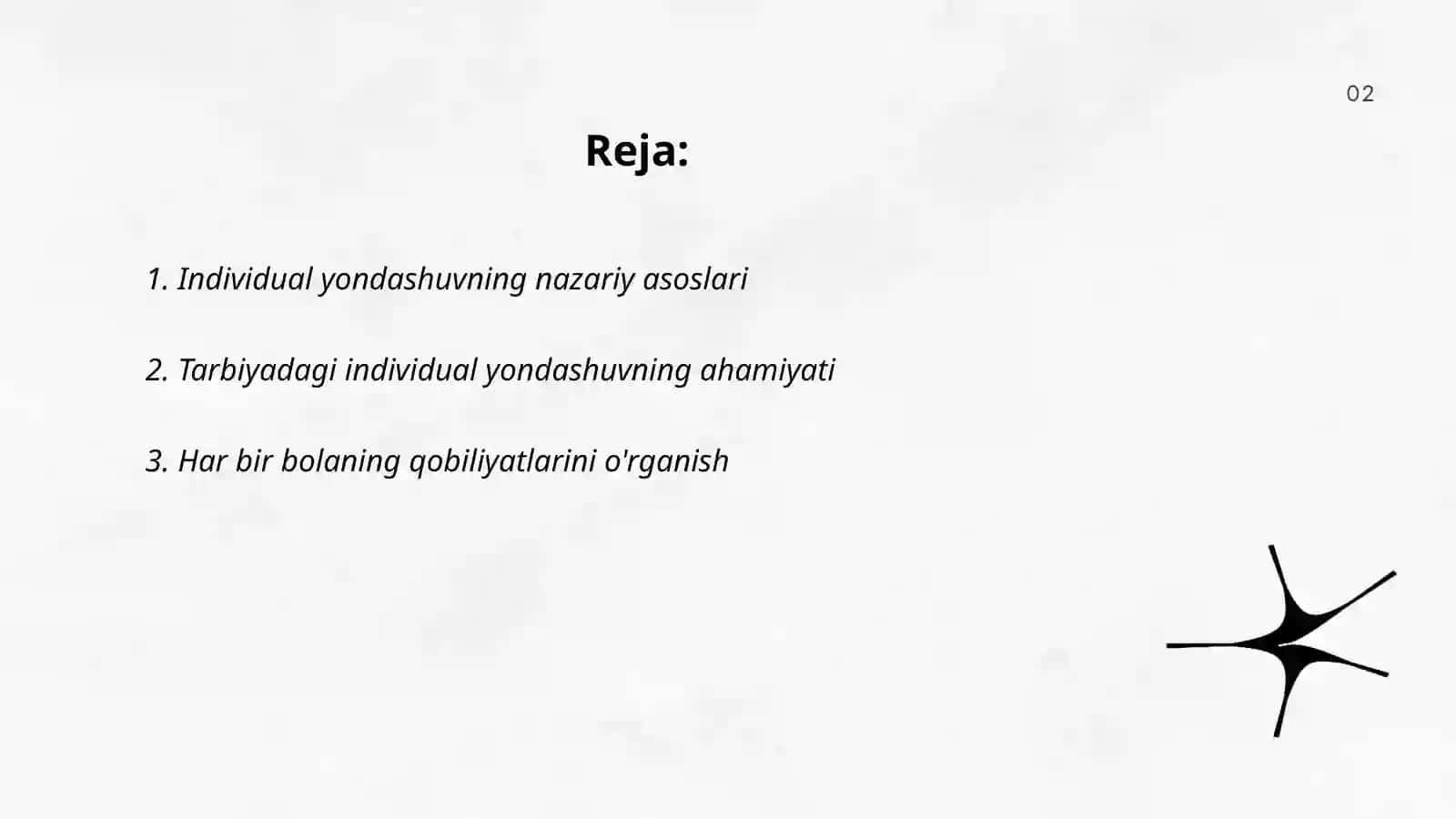 Individual yondashuvning nazariy asoslari 2