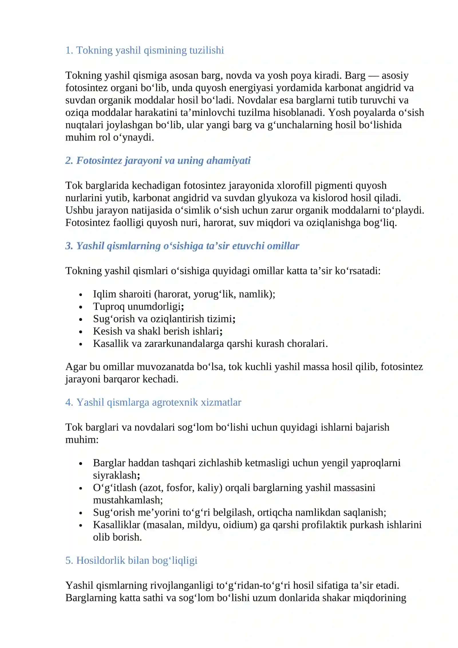 Uzumchilik maqola 2