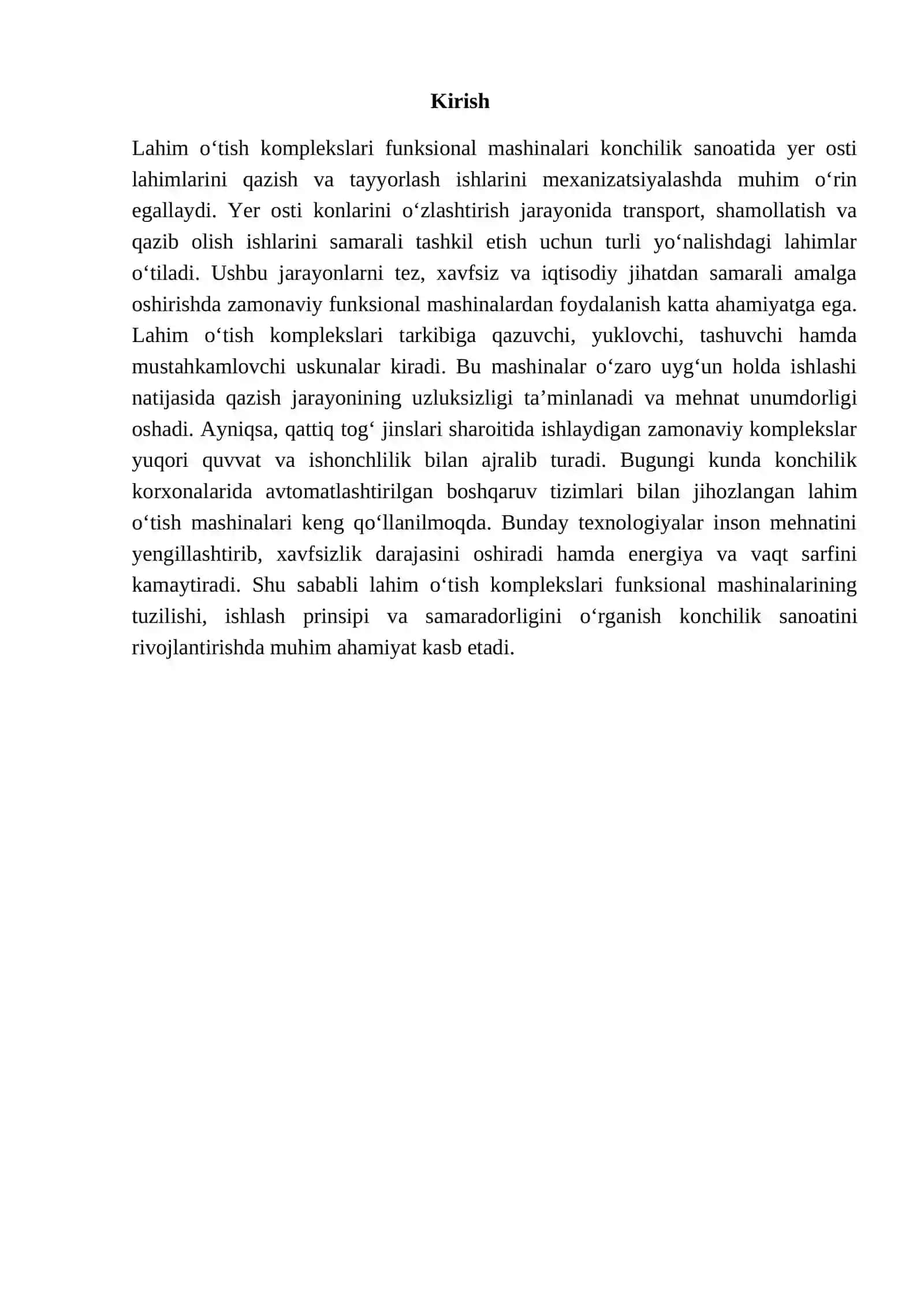 LAHIM O‘TISH KOMPLEKSLARI FUNKSIONAL MASHINALARI 2