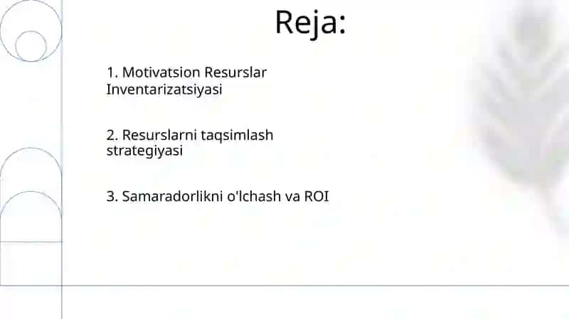 Motivatsion resurslardan foydalanishning hozirgi axvoli 2