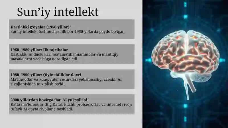 Suniy intelekt AI 2