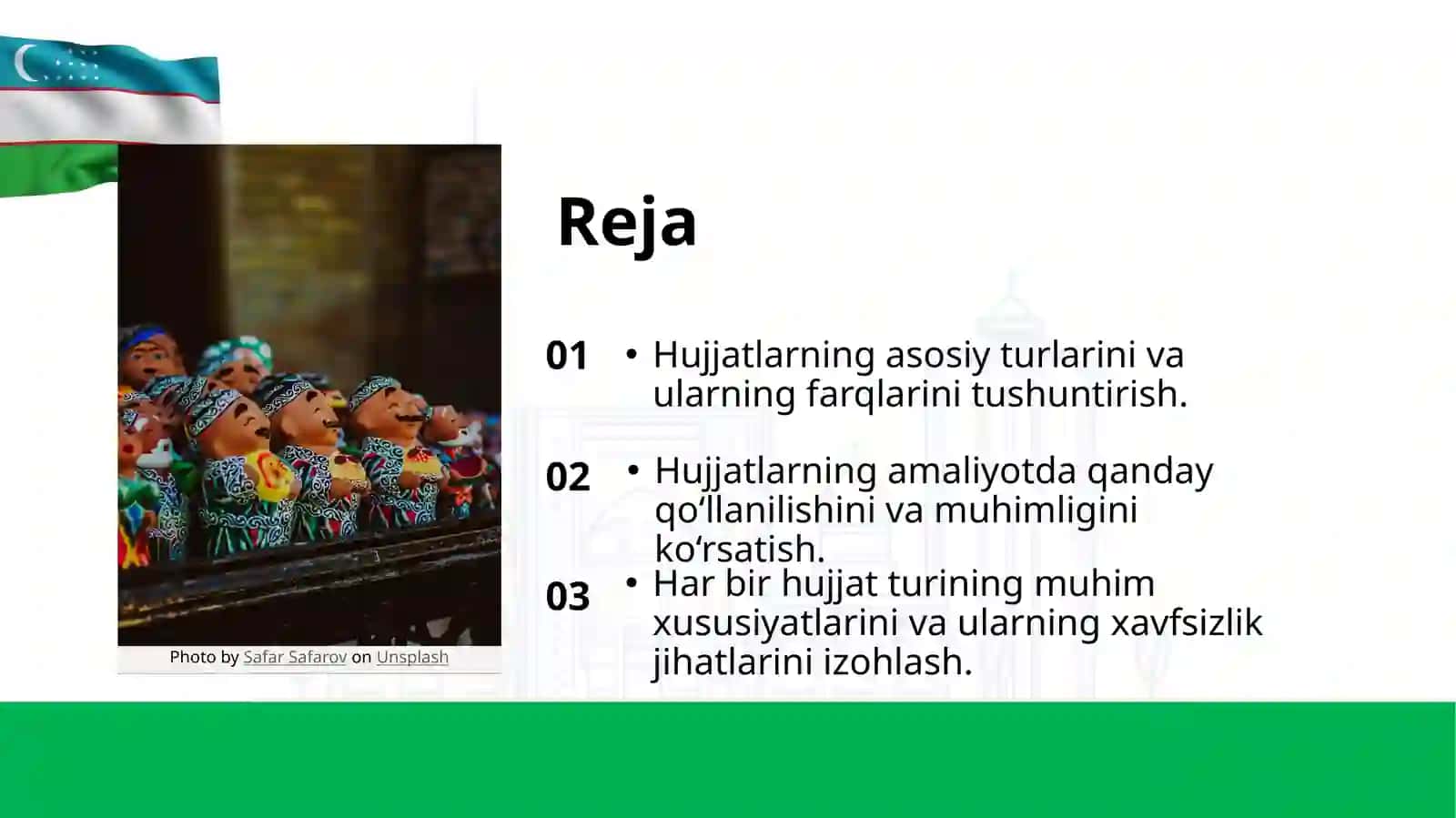 HUJJATNING TURLARI VA UNING XUSUSIYATLARI 2