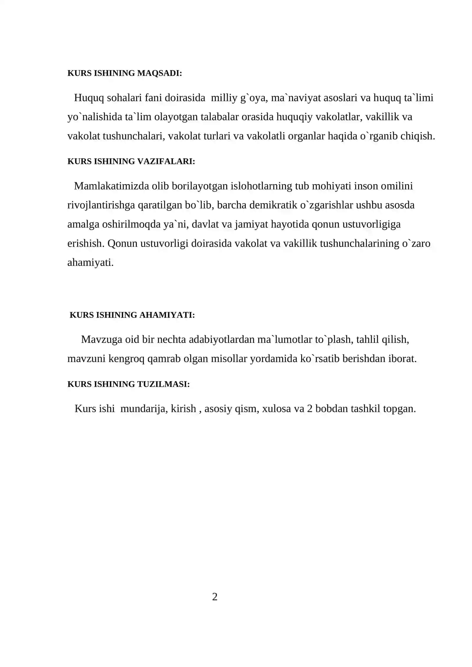 VAKOLAT VA UNING TURLARI 2