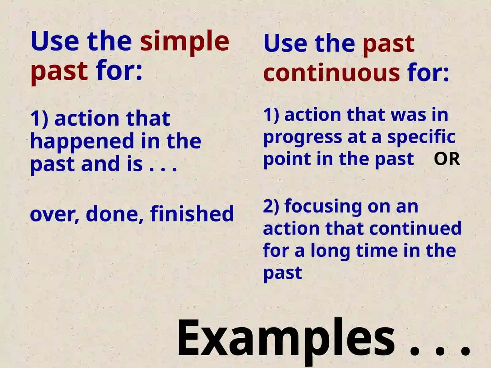 Simple Past vs. PastContinuous 2
