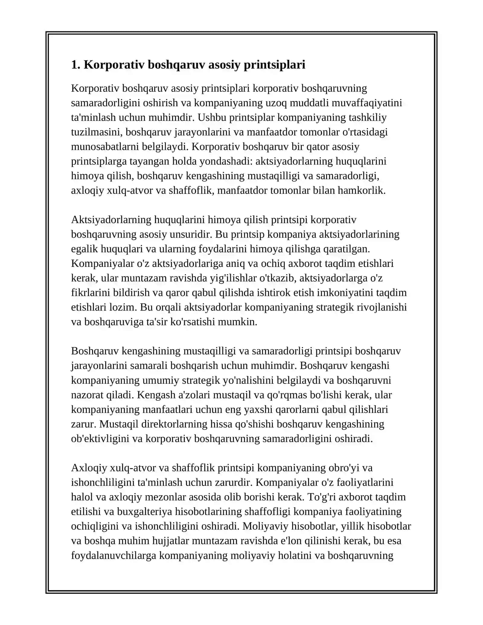 KORPORATIV BOSHQARUV VA ICHKI AUDIT 2