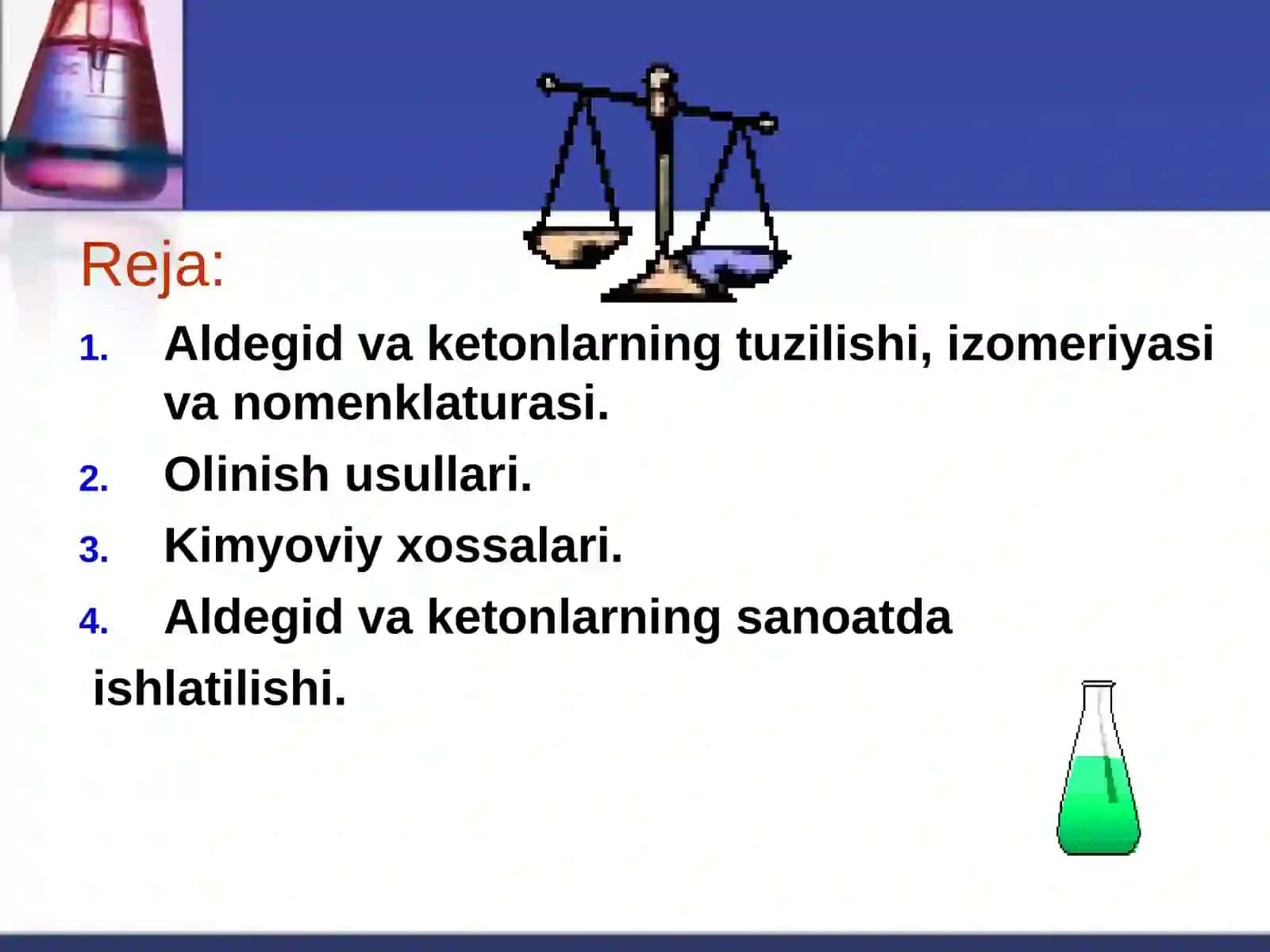 Aldegidlar va Ketonlar 2