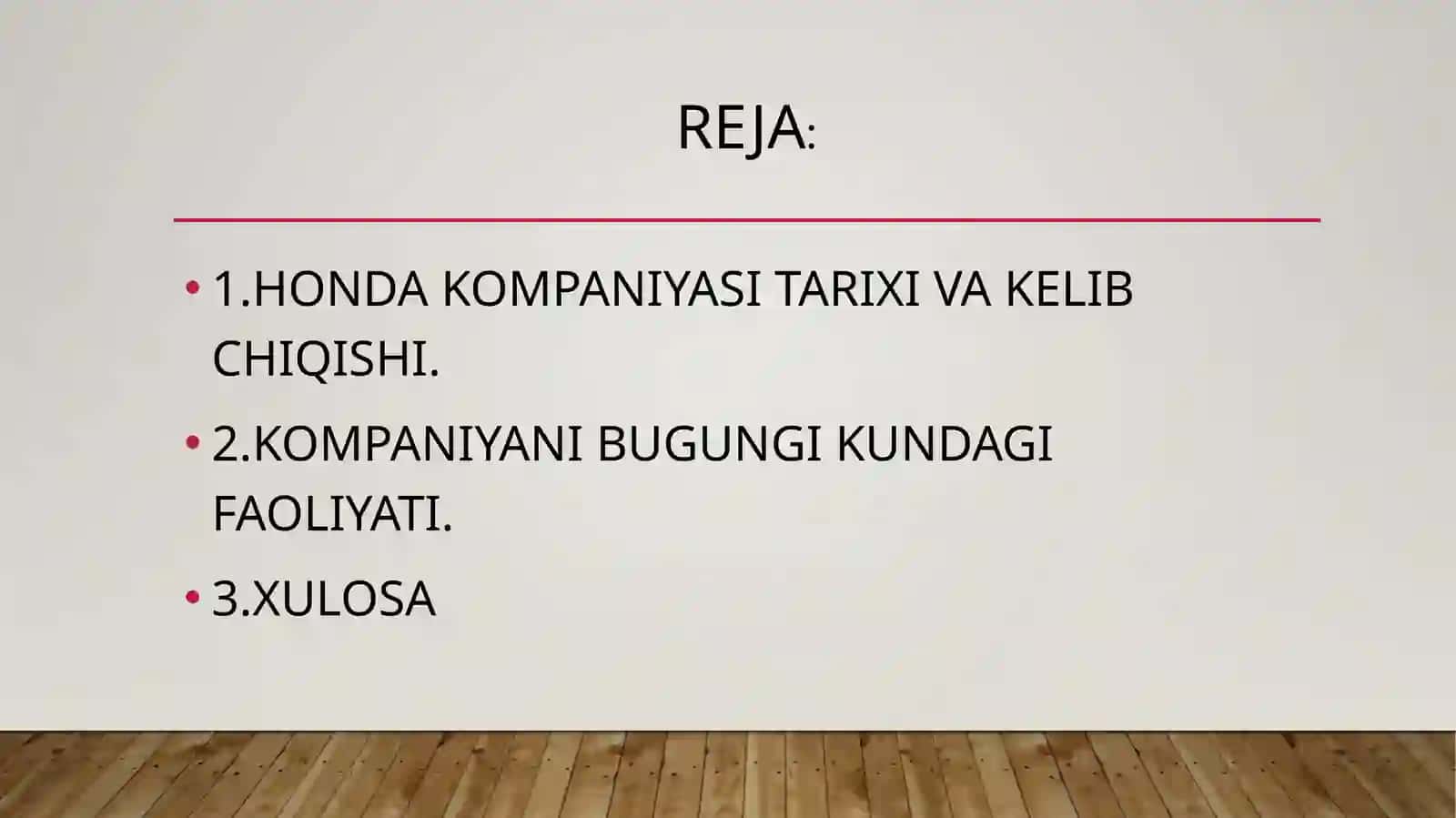 HONDA KOMPANIYASI TARIXI VA KELIB CHIQISHI 2