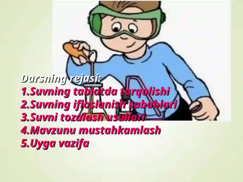 Suv havzalarini ifloslanishdan saqlash choralari 2