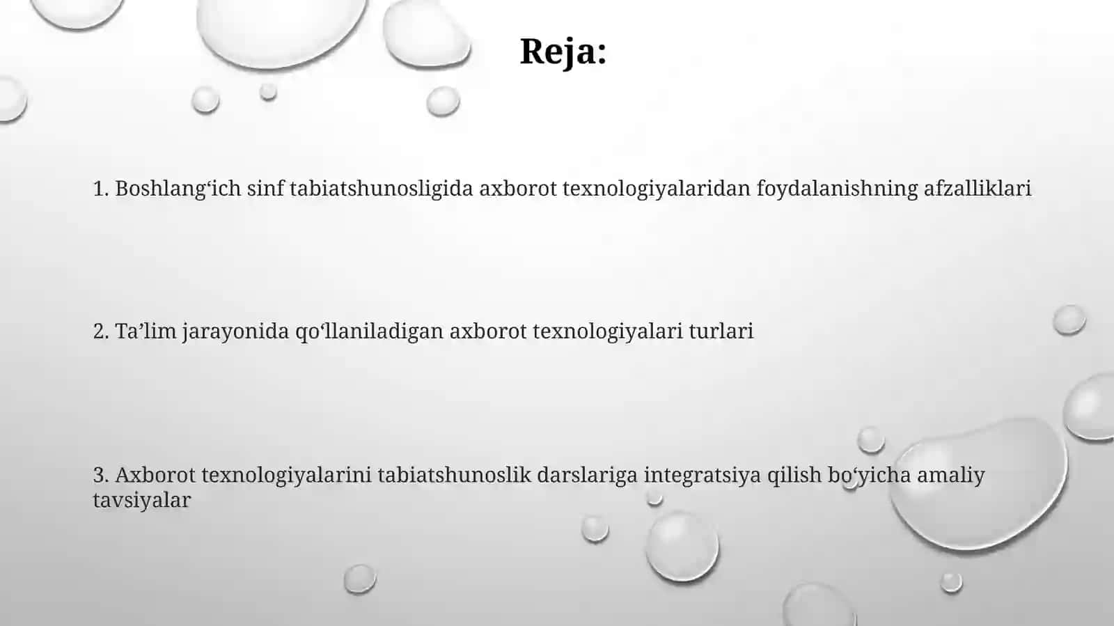 Boshlang'ich ta'lim tabiiy fanlarida axborot texnologiyalaridan foydalanish 2