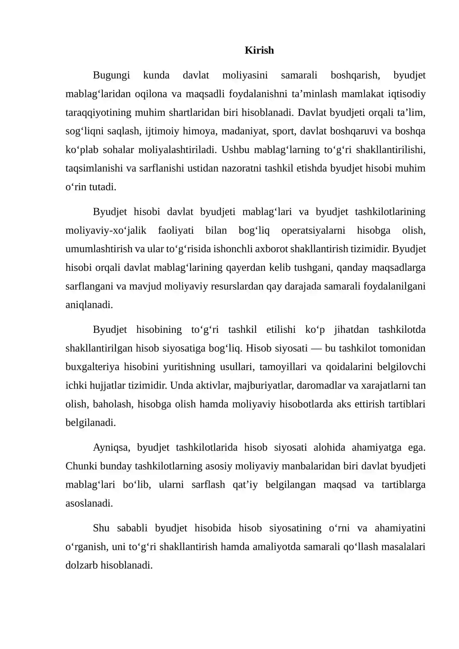BYUDJET HISOBIDA HISOB SIYOSATINING O‘RNI VA AHAMIYATI 2