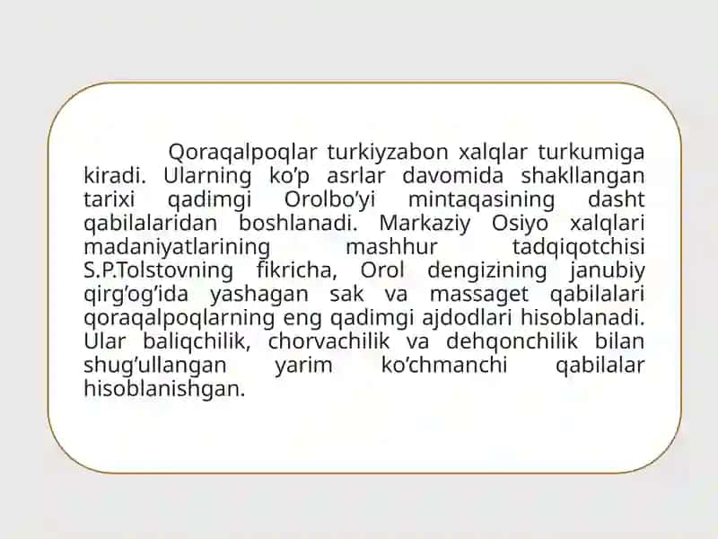 Janubiy Orol hududi – Qadimgi O‘rta Asrlarda (16 betli PPTX slayd) 2