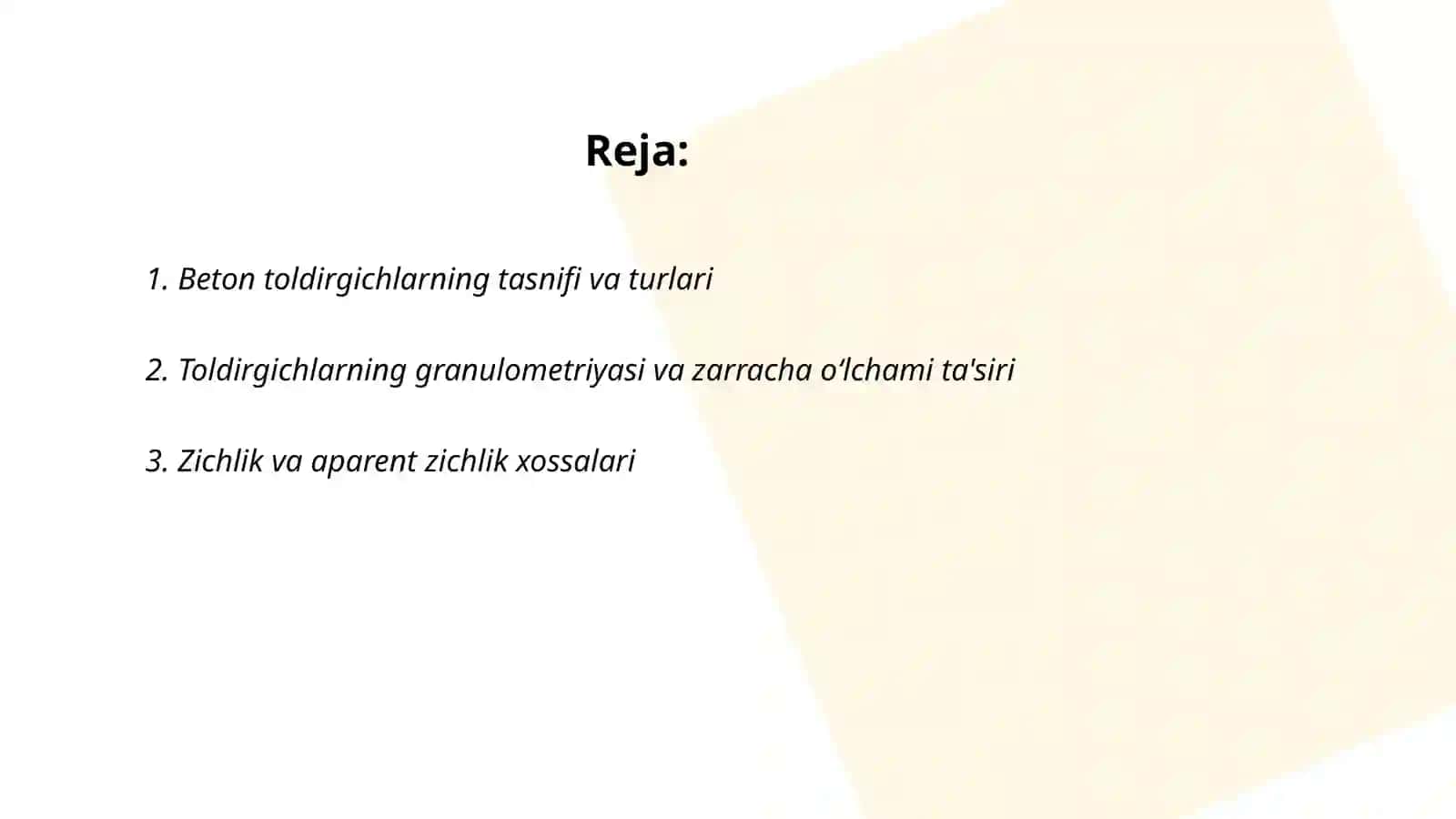 Beton toldirgichlarning tasnifi va turlari 2