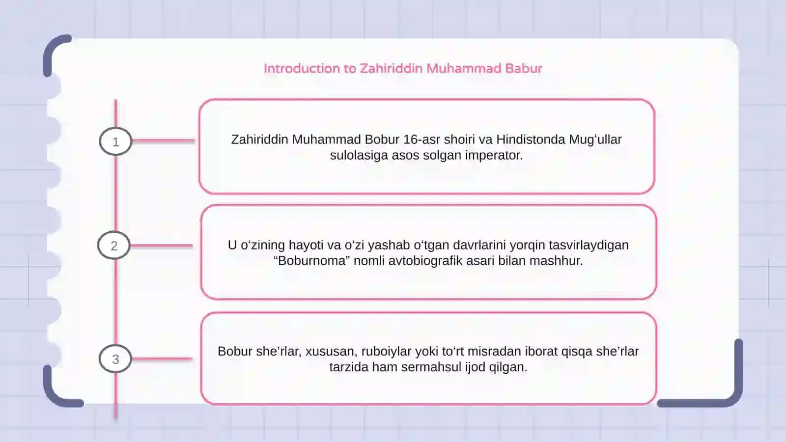 Zahiriddin Muhammad Bobur ijodi va uning ruboiylari 2