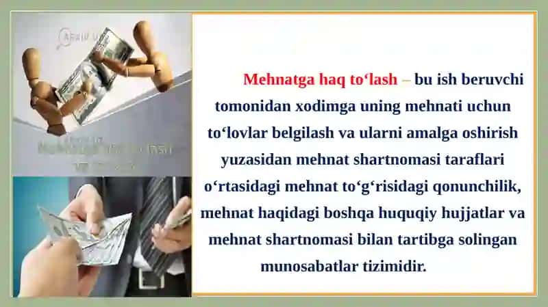 Mehnatga haq to'lash tahlili 2