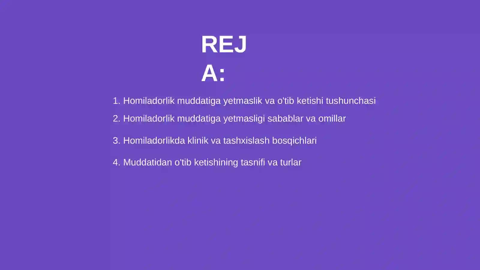 Homiladorlik Muddati Boyicha Tushunchalar 2