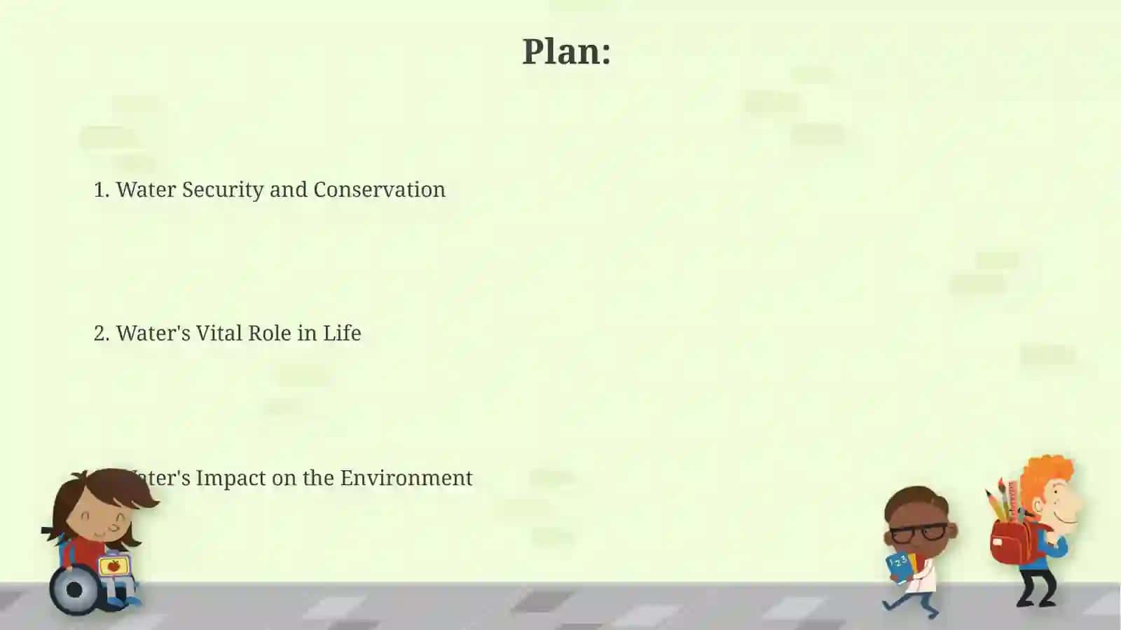 Water Security and Conservation 2