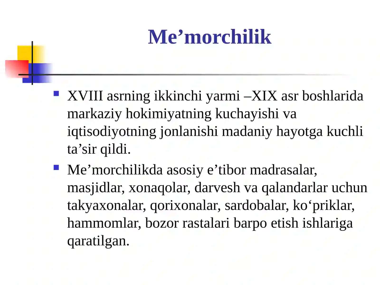 Qo‘qon xonligida madaniy hayot 2