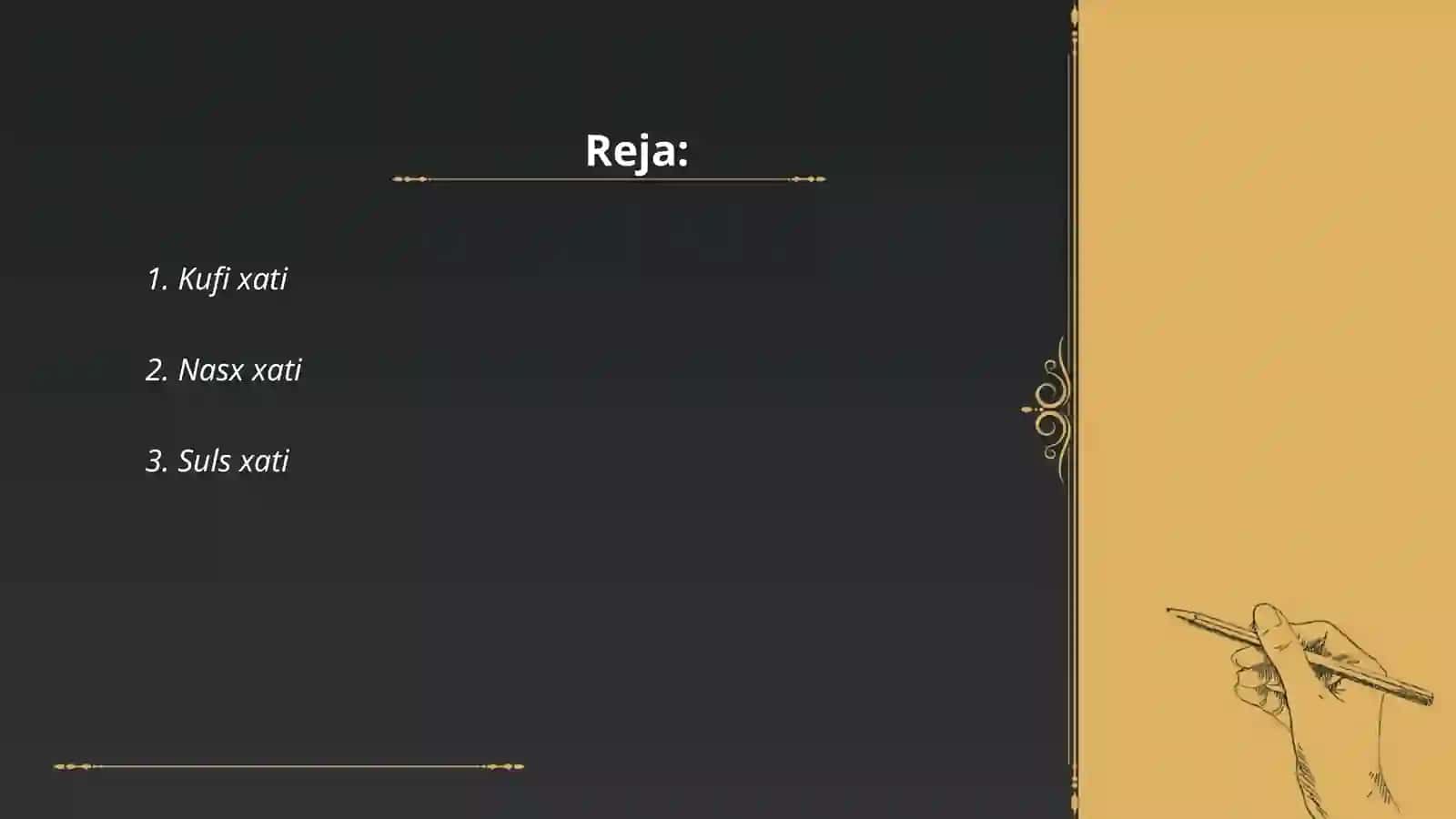 Kufi xati 2
