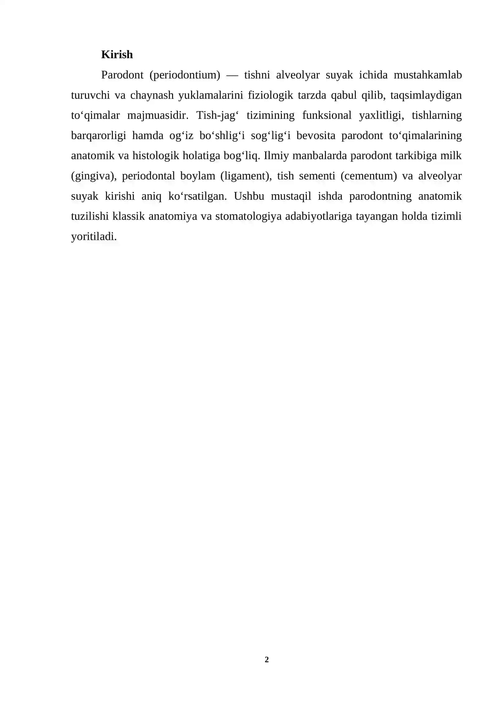 PARADOMNING ANATOMIK TUZILISHI 2