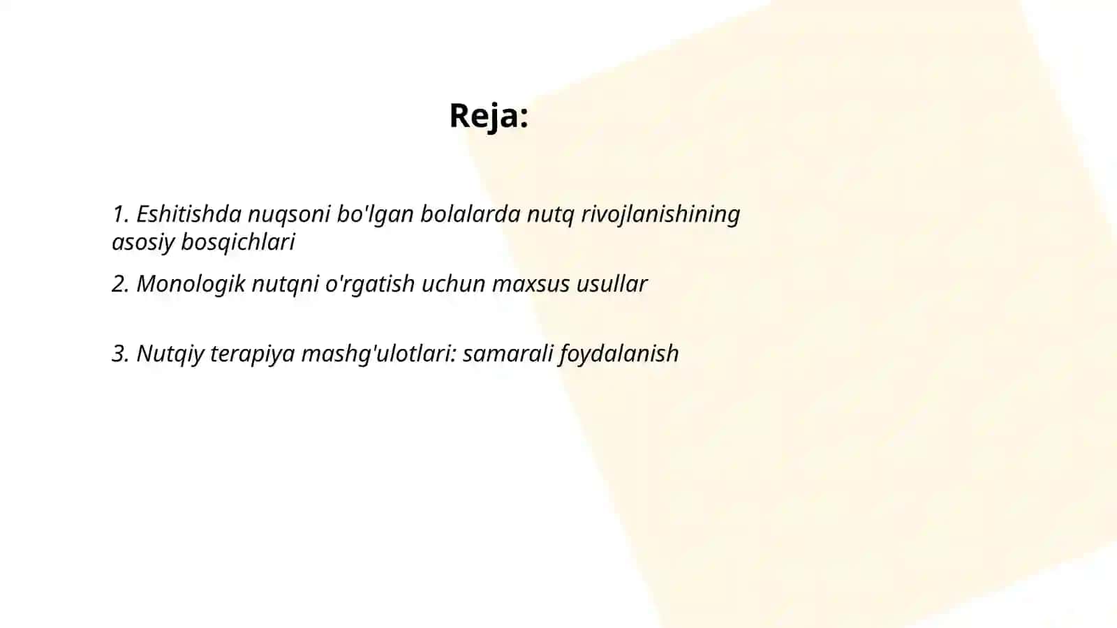 Eshitishda nuqsoni bo’lgan bolalar monologik nutqini rivojlantirish 2