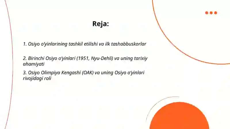 Osiyo oʻyinlari tarixi 2