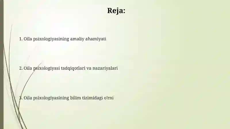 Oila psixologiyasining bilimlar tizimdagi örni 2