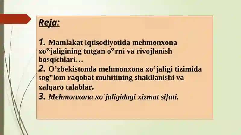 O'zbekistonda mehmonxonalarning rivojlanish bosqichlari 2