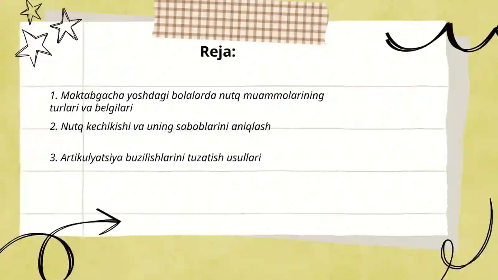 MAKTABGACHA YOSHDAGI BOLALARDA NUTQ MUAMMOLARINI RIVOJLANTIRISH 2