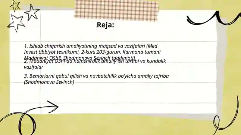 Med invest tibbiyot texnkumi hamshiralik ishi 2