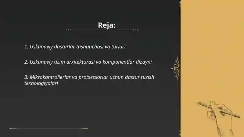 Uskunaviy dasturlar 2