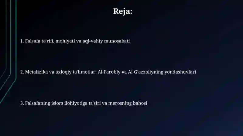 Al-Farobiy va Al-G'azzoliy: Hayot va Falsafaga Kirish 2
