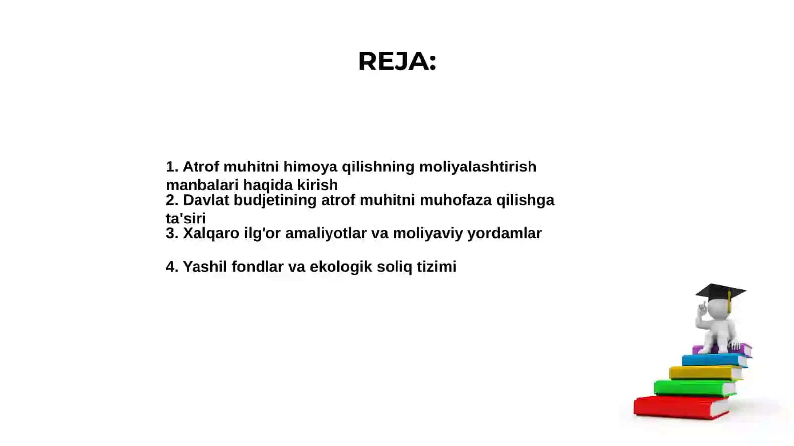 Atrof muhitni himoya qilishning moliyalashtitish manbalari 2