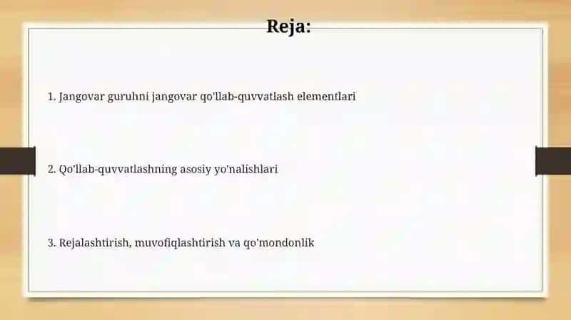 Jangovar guruhning Jangovar ta'minoti 2