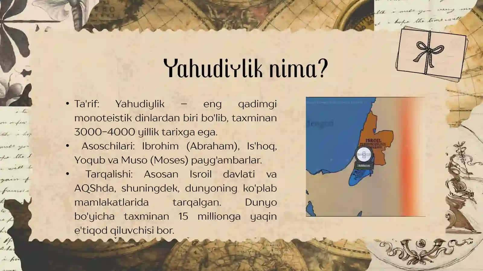 Yahudiylik: Ta'limot, An'anava Marosimlar 2