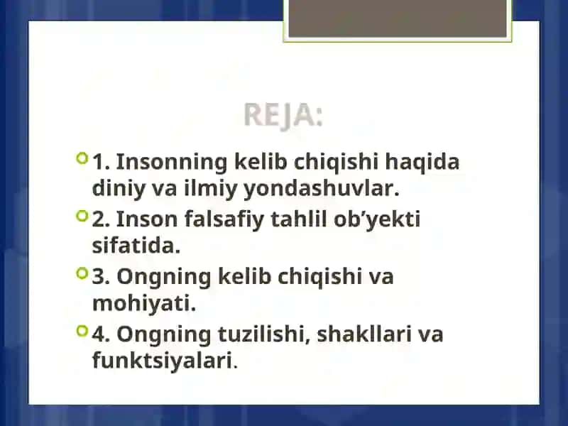 Odamlarning Kelib Chiqishi 2