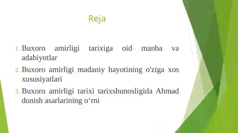 Buxoro amirligiga oid yozmalar 2