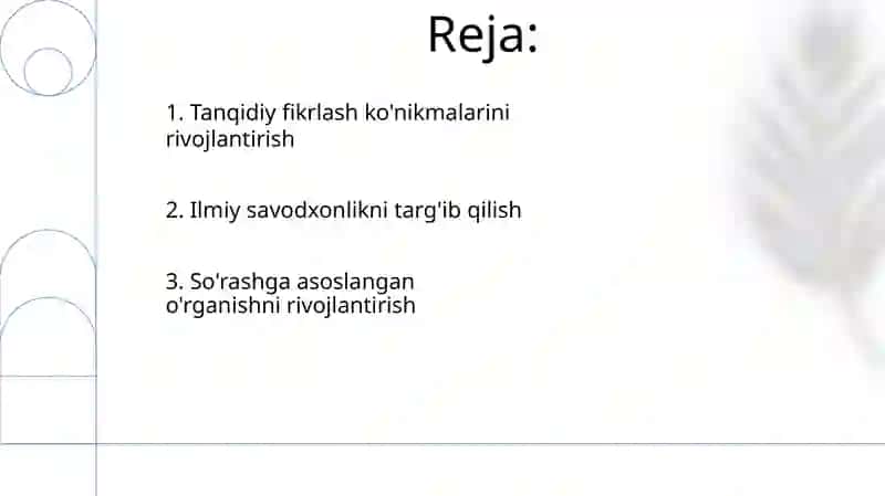 Aqli tarbiya 2