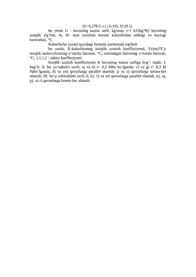 HAVO QIZDIRISH QURILMALARI 2