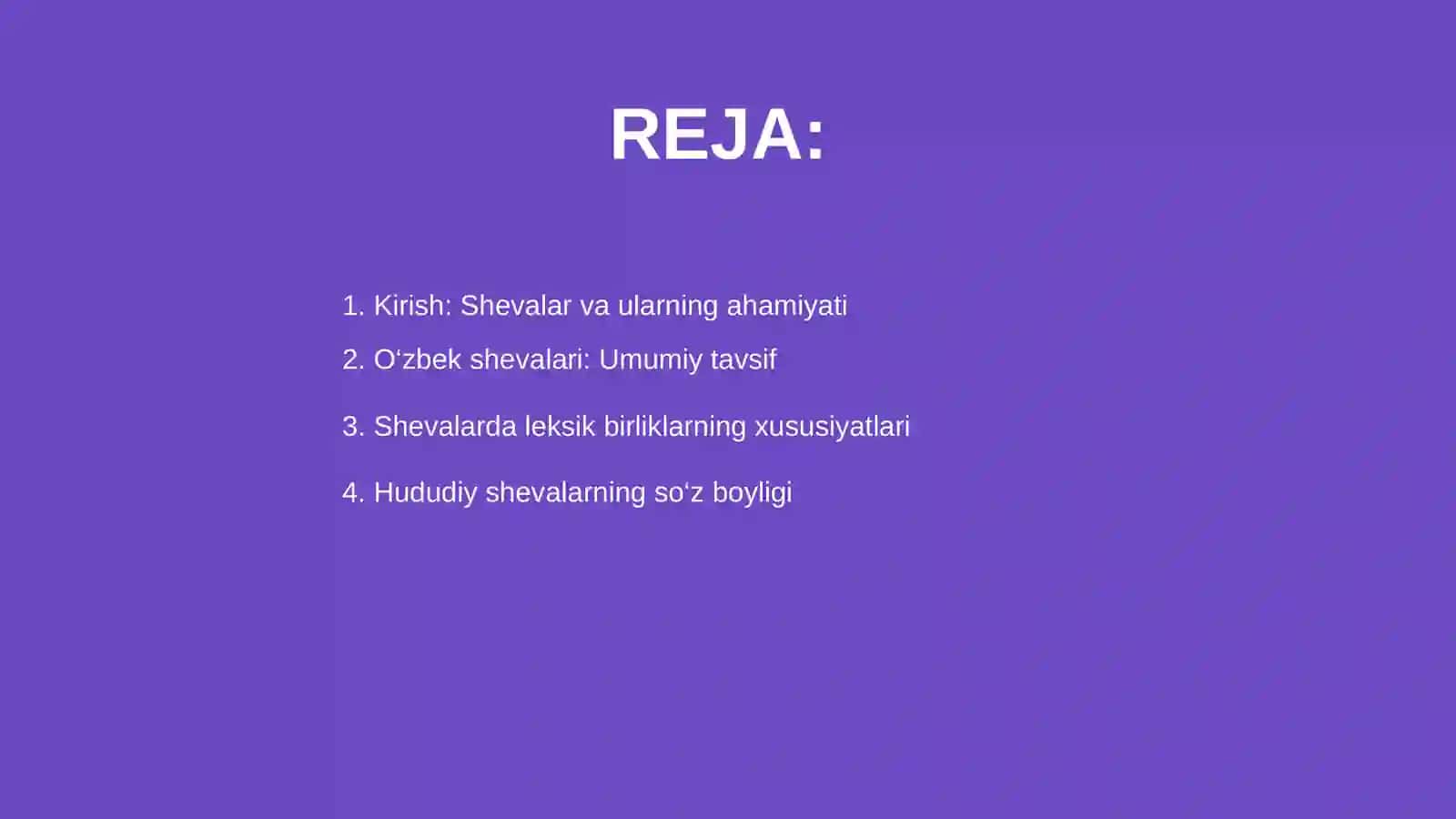 O'zbek xalq shevalarining leksik xususiyatlari 2