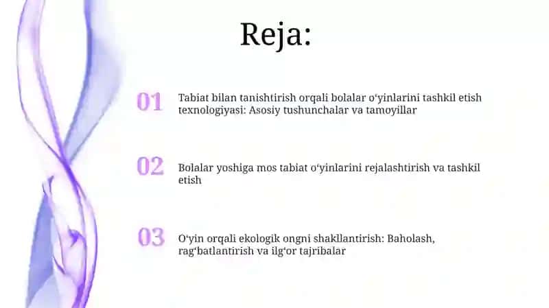 Tabiat bilan tanishtirish metodikasi asosida bolalar oʻyinlarini tashkil etish texnologiyasi 2