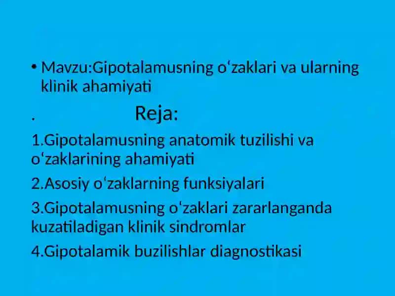 Havo qon toʻsigʻi tuzilishi va vazifalari 2