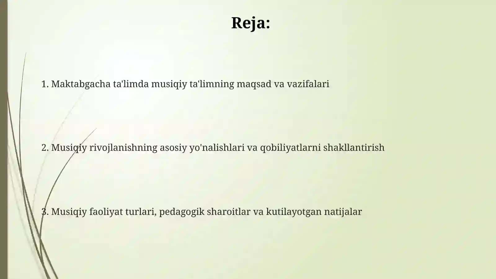 Maktabgacha ta'limda musiqiy ta'limning maqsad va vazifalari 2