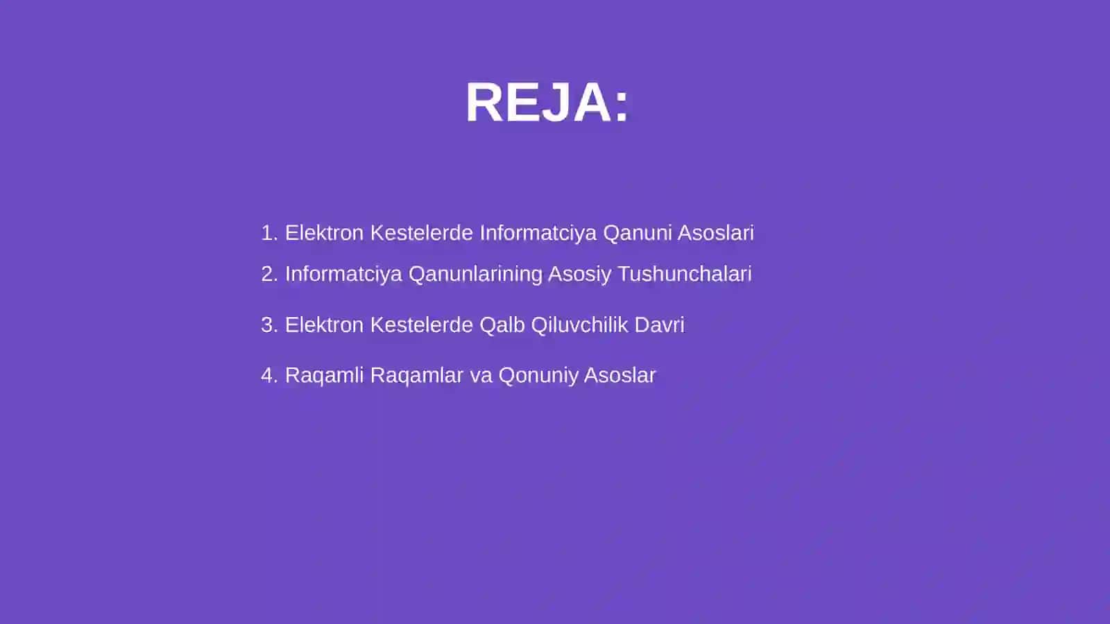 Elektron kestelerde informatcyalaw 2