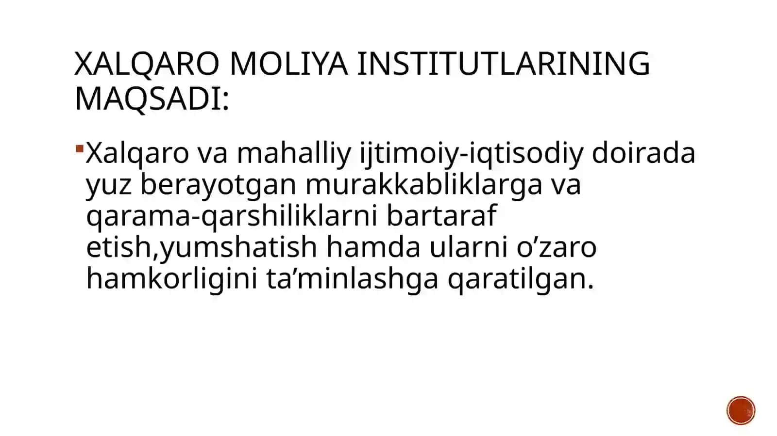 Xalqaro moliya instituti 2