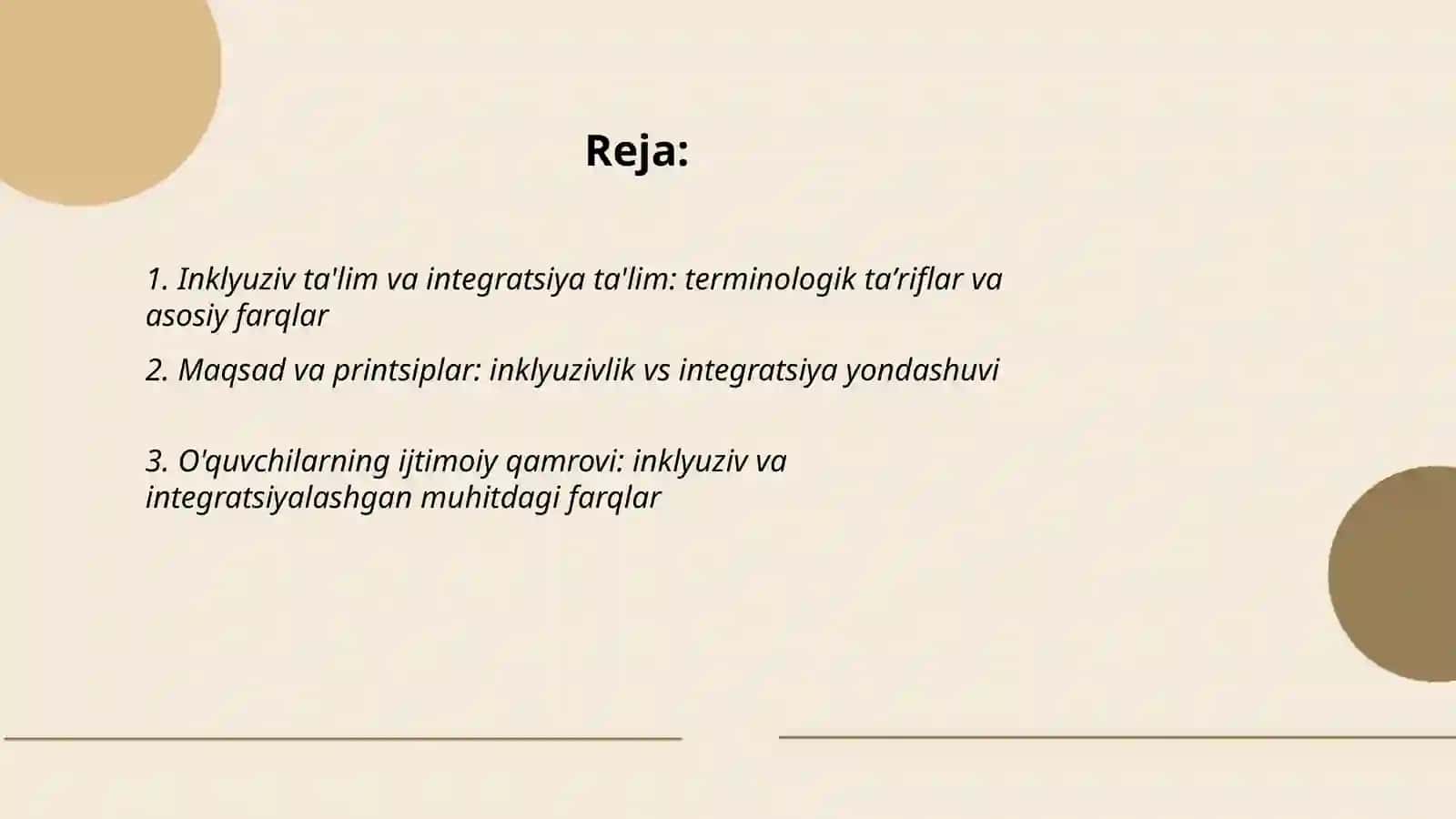 Inklyuziv ta va integratsiya taʼlimning bir-biridan farqi 2