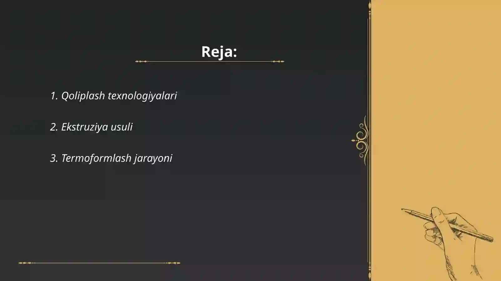 Plastmasa qoplamalar: Tayyorlash usullari 2