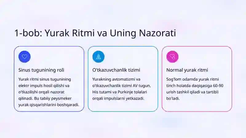 Yurak Ritmi Buzilishlari (Aritmiyalar) Propedevtikasi 2