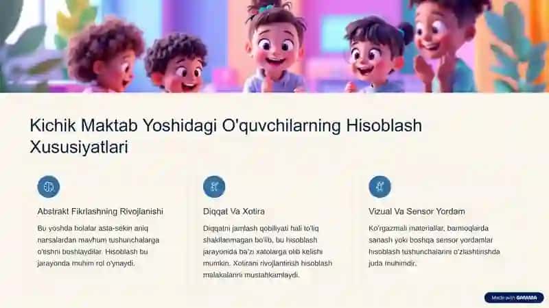 Hisoblash Malakalarini Tekshirish va Xatolarni Bartaraf Etish 2